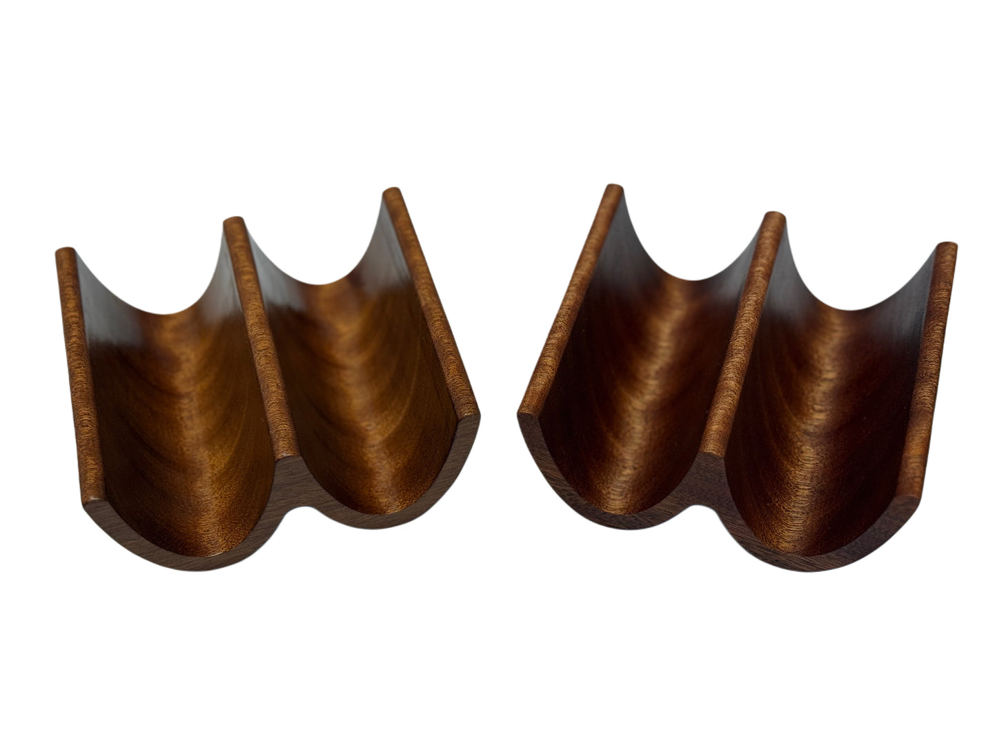 Solid Wood Double Taco Holder