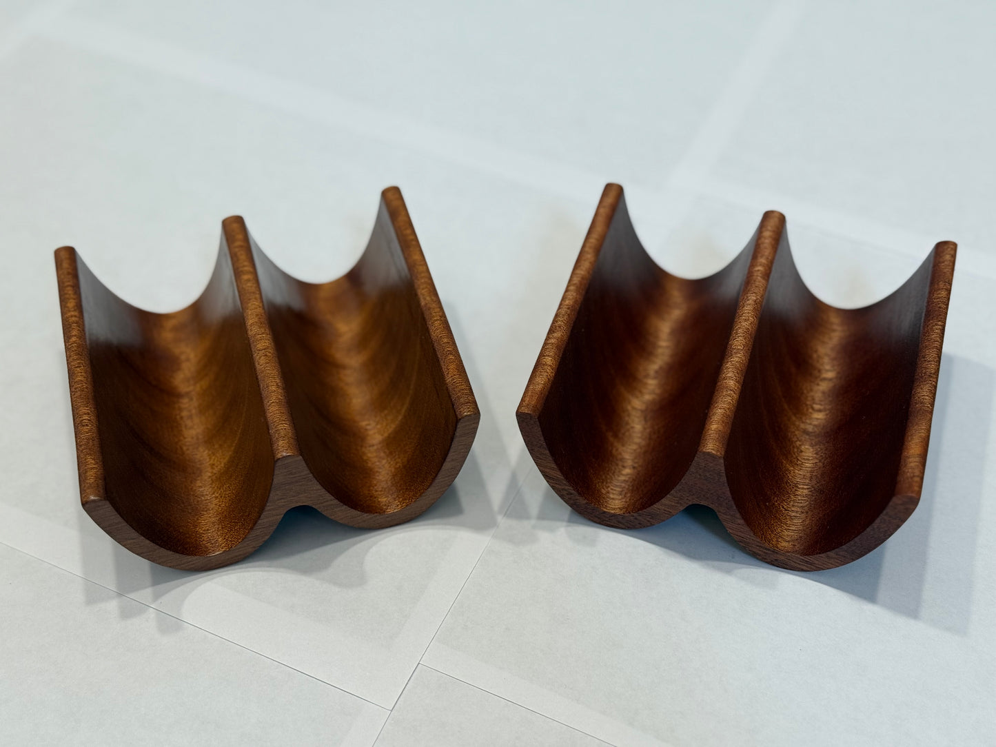 Solid Wood Double Taco Holder
