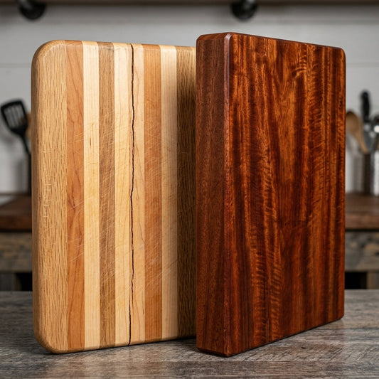 Edge-Grain vs. Solid Wood: Why We Refuse to Use Glued Joints