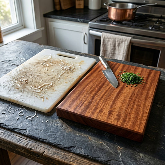 The Hidden Dangers of Cheap Cutting Boards: Microplastics and Glues