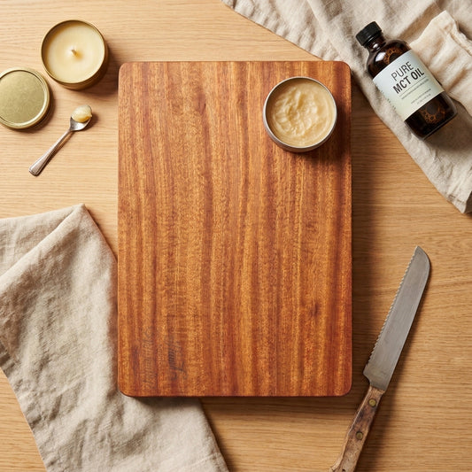 Beeswax and MCT Oil: The Safest Finish for Food-Grade Wood