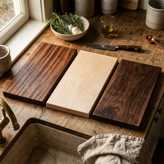 The Best Wood for a Cutting Board: Sapele, Maple, or Walnut?