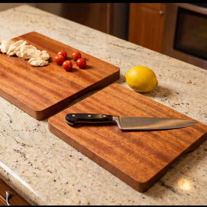 The Wood Chef large cutting board serving charcuterie board